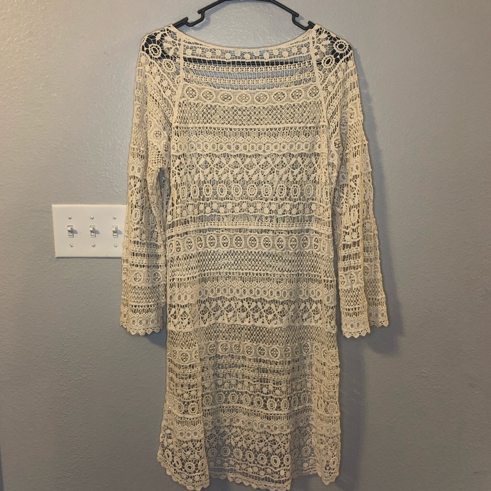 Solitaire Swim Crochet Coverup - Picture 4 of 8